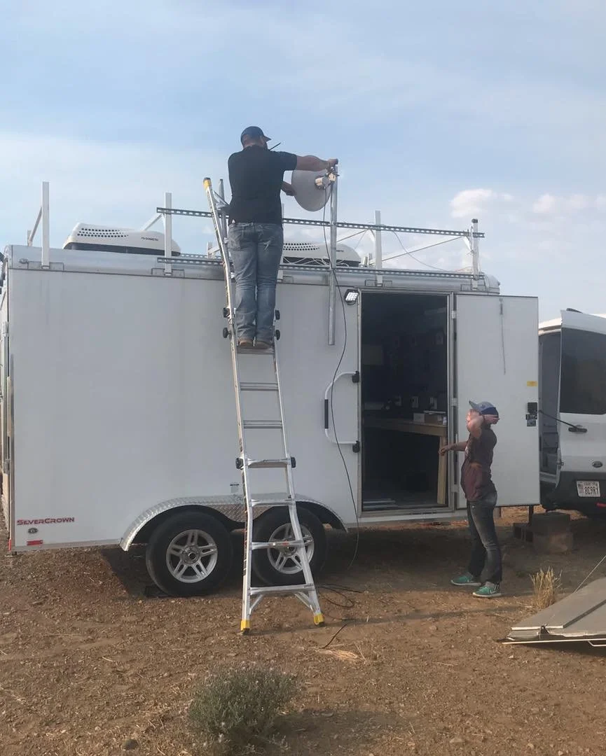 FireLine communications trailer deployment